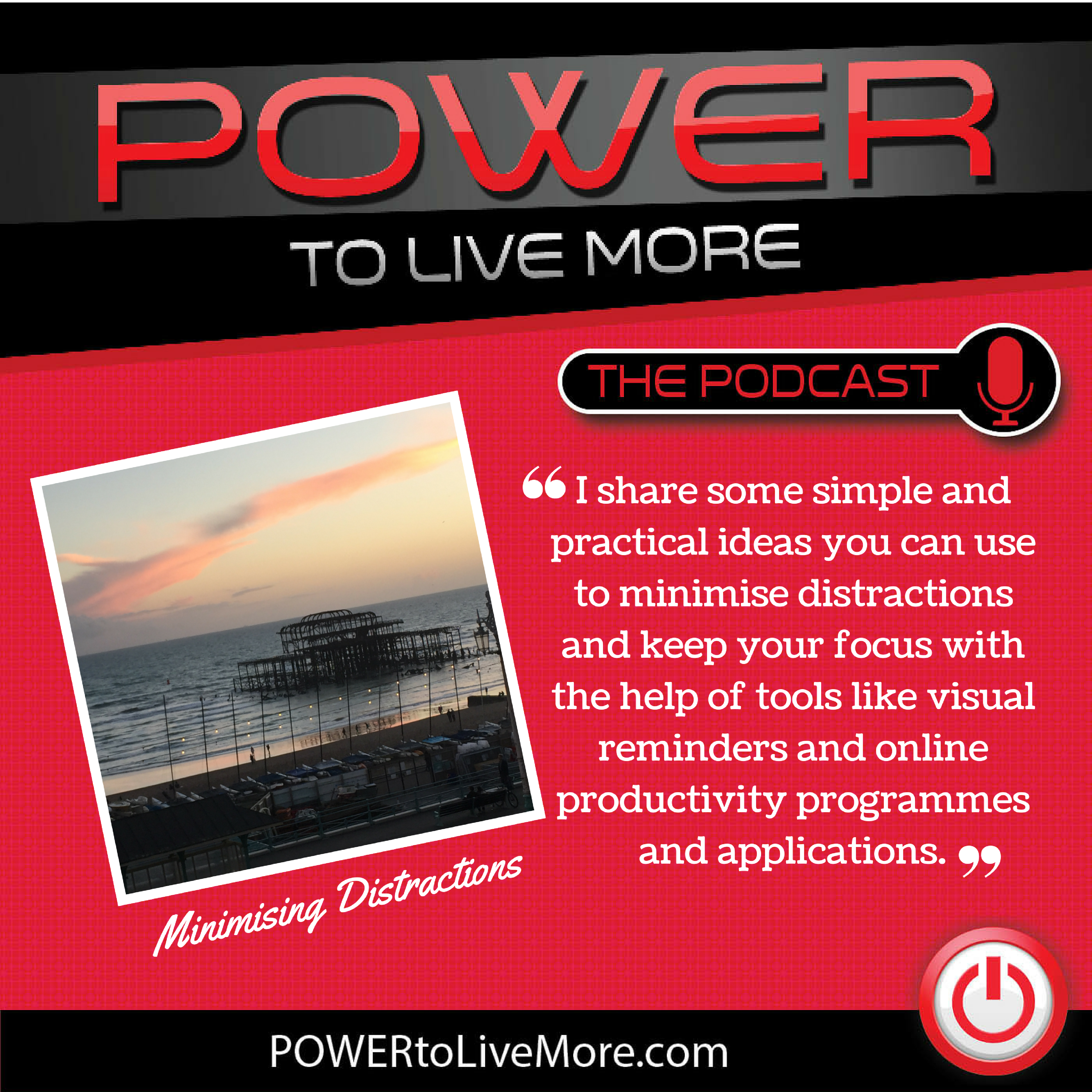 Focus and Minimising Distractions: Show #32 episode artwork